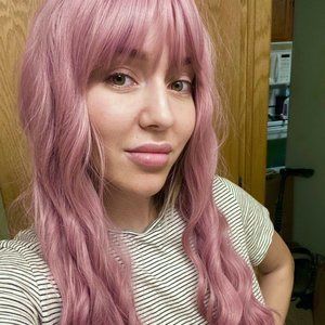 Lavender Fashion/Costume Wig